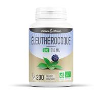 Herbes Et Plantes Eleuthérocoque Bio 200 Gélules Végétales 210 mg