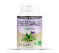 Herbes Et Plantes Pensée Sauvage Bio 200 Comprimés 400 mg