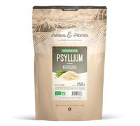 Herbes Et Plantes Psyllium Blond Bio Granulée 99 % Pur Téguments 250 g