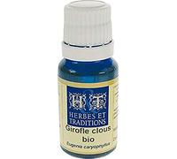 Herbes et Traditions Huile Essentielle Girofle Clou Bio 10 ml