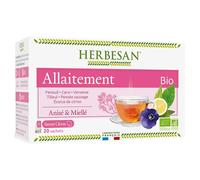 Herbesan Bio Infusion Allaitement Saveur Citron n°7 - 20 sachets