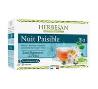 Herbesan Bio Infusion Relaxation Saveur bergamote n°8 - 20 sachets