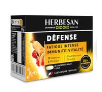 HERBESAN®- COMPLEXE DÉFENSE - 20 actifs - Booster d'immunité - Fabrication française - 30 comprimés à avaler