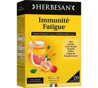 Herbesan Complexe Vitalité - Défenses immunitaires - Miel, Gelée royale, Acérola - 20x10ml