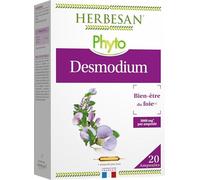HERBESAN - DESMODIUM - 3000 mg - Bien-être du foie - Laboratoire français - 20 ampoules de 10 ml