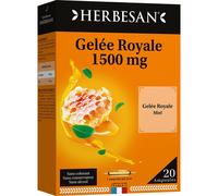 HERBESAN® Gelée Royale 1500 mg Ampoule Ampoule(S) Buvable(S) 20 pc(s)