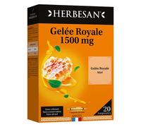 HERBESAN® Gelée Royale 1500 mg Ampoule Ampoule(S) Buvable(S) 20 pc(s)
