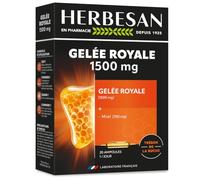 HERBESAN® Gelée Royale 1500 mg Ampoule Ampoule(S) Buvable(S) 20 pc(s)