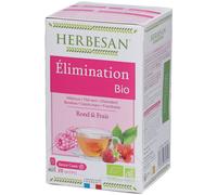 Herbesan Infusion Bio Hibiscus Goût Framboise Citron Sachet(S) Filtre(S) 20 pc(s)