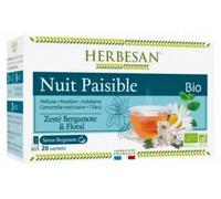 Herbesan Infusion Bio Relaxation 20 Sachets - Phytothérapie - Pharmacie en ligne LaSante.net