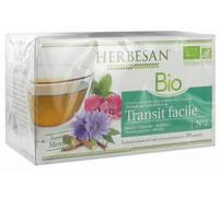 Herbesan Infusion Bio Transit Facile x 20 - Digestion - Transit - Pharmacie en ligne LaSante.net