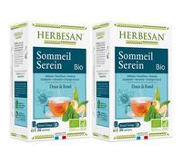 Herbesan® Infusion Mélisse - Sommeil Serein Bio Sachet(S) Filtre(S) 2x20 pc(s)