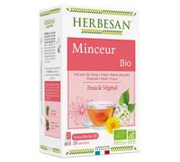 Herbesan® Infusion Thé Vert Bio Minceur N° 6 Instantané 20 pc(s)