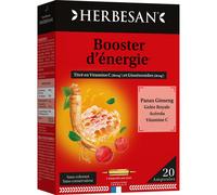 HERBESAN®-Panax Ginseng Meyer, Gelée Royale, Vitamine C, Acérola - 20 ampoules de 10ml Ampoule(S) Buvable(S) pc(s)