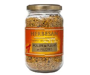 Herbesan Pollen de Fleurs en Pelotes 225g