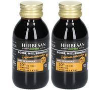 Herbesan Sirop Enfants Gorge & Bronches 2x100 ml