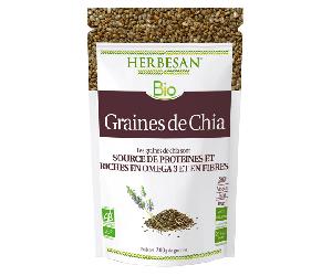 Herbesan Superfood Graines de Chia Bio 200g