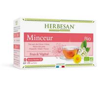 Herbesan Infusion Thé Vert Minceur Bio 20 sachets