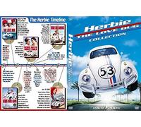 Herbie DVD Complete Films Collection (5 Discs) Box Set: All 5 Movies: The Love Bug / Herbie Rides Again / Herbie Goes to Monte Carlo / Herbie Goes to Bananas / Herbie Fully Loaded + Extras by Helen Hayes