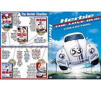 Herbie DVD Complete Films Collection (5 Discs) Box Set: All 5 Movies: The Love Bug / Herbie Rides Again / Herbie Goes to Monte Carlo / Herbie Goes to Bananas / Herbie Fully Loaded + Extras