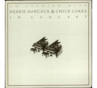 Herbie Hancock - AN EVENING WITH HERBIE HANCOCK & CHICK COREA IN CONCERT VINYL LP 1978