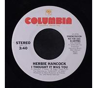 HERBIE HANCOCK - i thought it was you / no means yes 45 rpm single