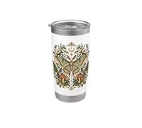 Herbier Botanique Nature Graphique Gobelet isotherme en acier inoxydable double paroi
