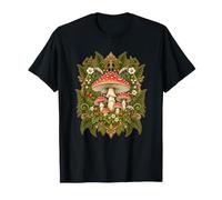 Herbier Botanique Nature Graphique T-Shirt