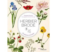 Charlène Pourias – Herbier brodé : 33 plantes à broder – Broché