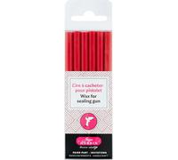 Herbin 35856t Un Paquet De 6 Batons De Cire Spéciale Pour Pistolet, Citrouille