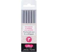 Herbin 35972t Un Paquet De 6 Batons De Cire Spéciale Pour Pistolet, Lilas Nacré 15.40 X 4.50 X 1 Cm