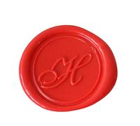 Herbin 40308T - Une Pastille en Laiton pour Cireà Cacheter, Alphabet Anglais, Lettre H
