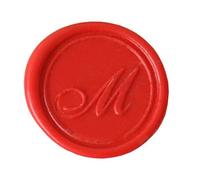 Herbin 40313T - Une Pastille en Laiton pour Cireà Cacheter, Alphabet Anglais, Lettre M