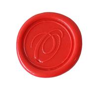 Herbin 40315T - Une Pastille en Laiton pour Cireà Cacheter, Alphabet Anglais, Lettre O