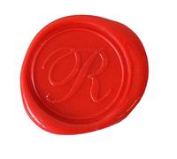 Herbin 40318T - Une Pastille en Laiton pour Cireà Cacheter, Alphabet Anglais, Lettre R