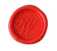 Herbin 40323T - Une Pastille en Laiton pour Cireà Cacheter, Alphabet Anglais, Lettre W