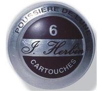 J. Herbin Cartouches d'encre 20148T – boîte 6 – pour stylo-plume/roller – Poussière de lune