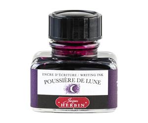 Herbin Encre de recharge traditionnelle à stylo en flacon D 30 ml Poussière de Lune