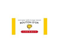 EXACOMPTA Herbin Encre 13053T – Flacon 30 ml pour stylo‑plume et roller – Jaune Bouton d'Or