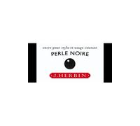 EXACOMPTA Herbin - Flacon d'encre 13009T 30 ml pour stylo-plume et roller - Perle noire