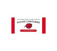EXACOMPTA Herbin Flacon d'encre 13022T 30 ml pour stylo-plumes et stylos roller Rouge caroubier