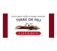 EXACOMPTA Herbin Encre 13047T – Flacon 30 ml pour stylo-plumes et stylos roller, Terre de feu