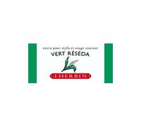 Herbin - Encre Traditionnelle à stylo en Flacon "D" 30ml - Vert réséda