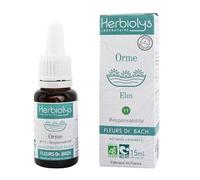 Herbiolys | Elixir Floral | Fleurs De Bach | Orme n°11 | Fabriqué En France | Bio | 15 ml