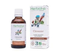 Herbiolys | Macérat de bourgeons Bio | Citronnier (Citrus limon) | Cardio-vasculaire & Circulation | Gemmothérapie Bio | 50 ml
