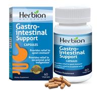 Herbion Naturals Mélange D'herbes De Soutien Gastro-Intestinal Pour Le Soulagement Des Maux D'estomac, La Santé Et La Fonction Gastro-Intestinales, L'indigestion Acide Occasionnelle, 60 Capsules