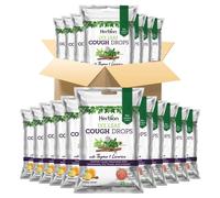 Herbion Naturals pastilles contre la toux à la feuille de lierre, au thym et à la réglisse, goût miel-citron, pour adultes et enfants de plus de 6 ans, boîte de 40 pcs