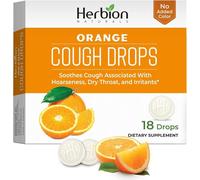 Herbion pastilles contre la toux, orange, naturel, 18 pièces (paquet de 1)
