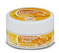 Herboganic Herboganic - Gommage visage aux herbes avec peau d'orange - Gommage naturel aux agrumes pour un nettoyage et un rajeunissement de la peau en douceur - 140 g (1 pièce)