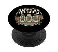 Herboriste Herboriste Herboristerie Herboristerie Apothicaire PopSockets PopGrip Adhésif
